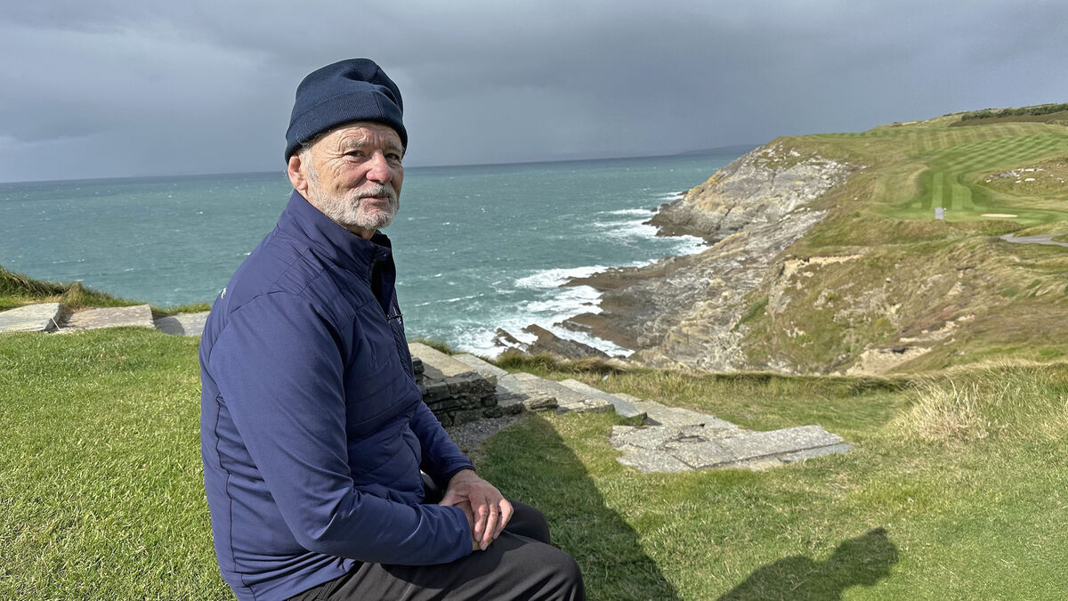 Bill Murray visits Ireland in A Course Called Ireland, BBC One Northern Ireland, Friday at 10.40pm. Picture: BBC/Stellify Media