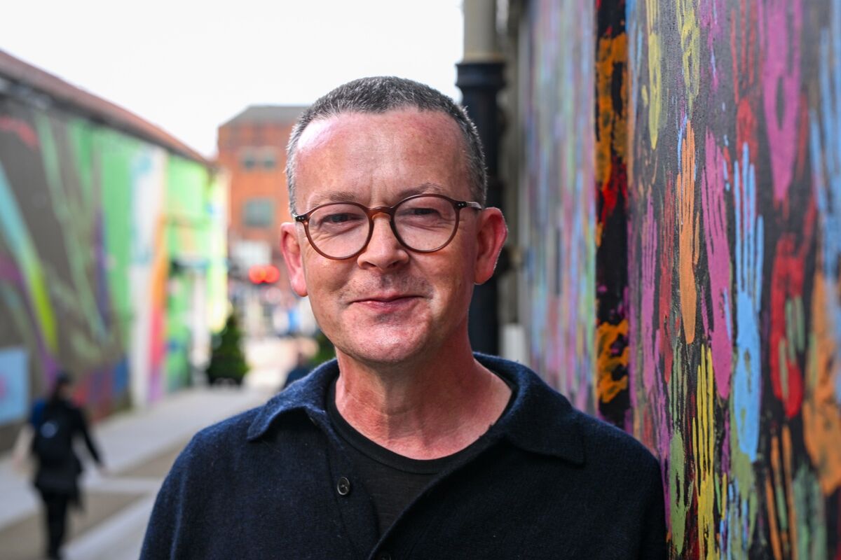 Playwright Enda Walsh is directing his Disco Pigs for the first time. Picture: Chani Anderson Playwright Enda Walsh is directing his Disco Pigs for the first time. Picture: Chani Anderson
