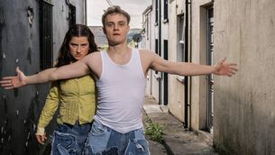 <p>Aoise Meaney as Runt and Séamus McLean Ross as Pig in the upcoming production of Disco Pigs at the Everyman in Cork. Picture: Marcin Lewandowski</p> <p>Aoise Meaney as Runt and Séamus McLean Ross as Pig in the upcoming production of Disco Pigs at the Everyman in Cork. Picture: Marcin Lewandowski</p>