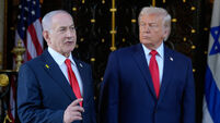 APTOPIX Trump Netanyahu