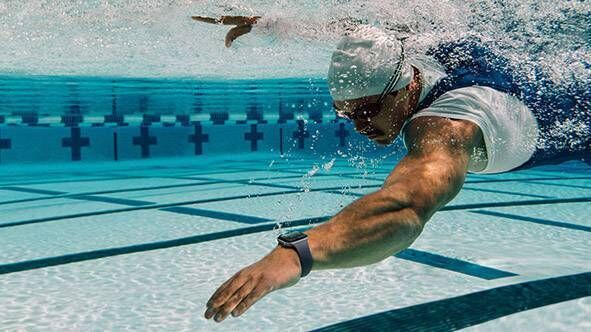 Dive into your training with the enhanced precision and intelligent features of the Apple Watch Series 12. Picture: Apple