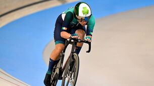 <p>Lara Gillespie: 'I wouldn't normally say scratch is my favourite race but I'm really proud of how I rode.'  Pic: David Fitzgerald/Sportsfile</p>