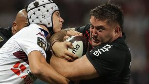 <p>Toulouse's French prop Cyril Baille (R) is tackled by Bordeaux-Bègles' French wing Louis Bielle-Biarrey Photo by Valentine CHAPUIS / AFP via Getty Images)</p> <p>Toulouse's French prop Cyril Baille (R) is tackled by Bordeaux-Bègles' French wing Louis Bielle-Biarrey Photo by Valentine CHAPUIS / AFP via Getty Images)</p>