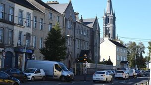 <p>More than 18,000 vehicles pass through Charleville's main street every day. Pic; Larry Cummins</p> <p>More than 18,000 vehicles pass through Charleville's main street every day. Pic; Larry Cummins</p>