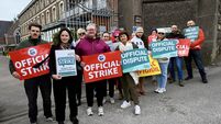 More than 300,000 public sector workers strike as union sees 'pathway to talks'
