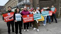 More than 300,000 public sector workers strike as union sees 'pathway to talks' More than 300,000 public sector workers strike as union sees 'pathway to talks'