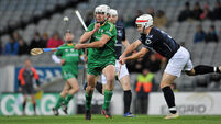 Late points see Ireland home in Shinty-Hurling international