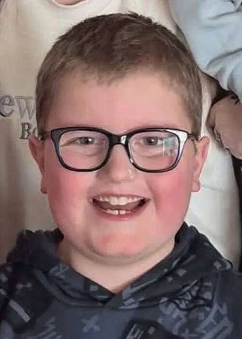Jayden English who died in the house fire.