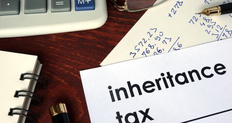 iStock-641350496.jpg Inheritance tax written on a paper. Financial concept.