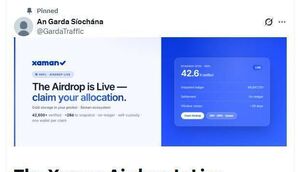 <p>The @GardaTraffic and @GardaInfo accounts on X, formerly Twitter, removed some branding and started publishing posts about cryptocurrency from Wednesday night.</p> <p>The @GardaTraffic and @GardaInfo accounts on X, formerly Twitter, removed some branding and started publishing posts about cryptocurrency from Wednesday night.</p>