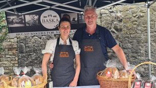 <p>Sarah Steen and John Mallon of Baska Bakery. </p> <p>Sarah Steen and John Mallon of Baska Bakery. </p>
