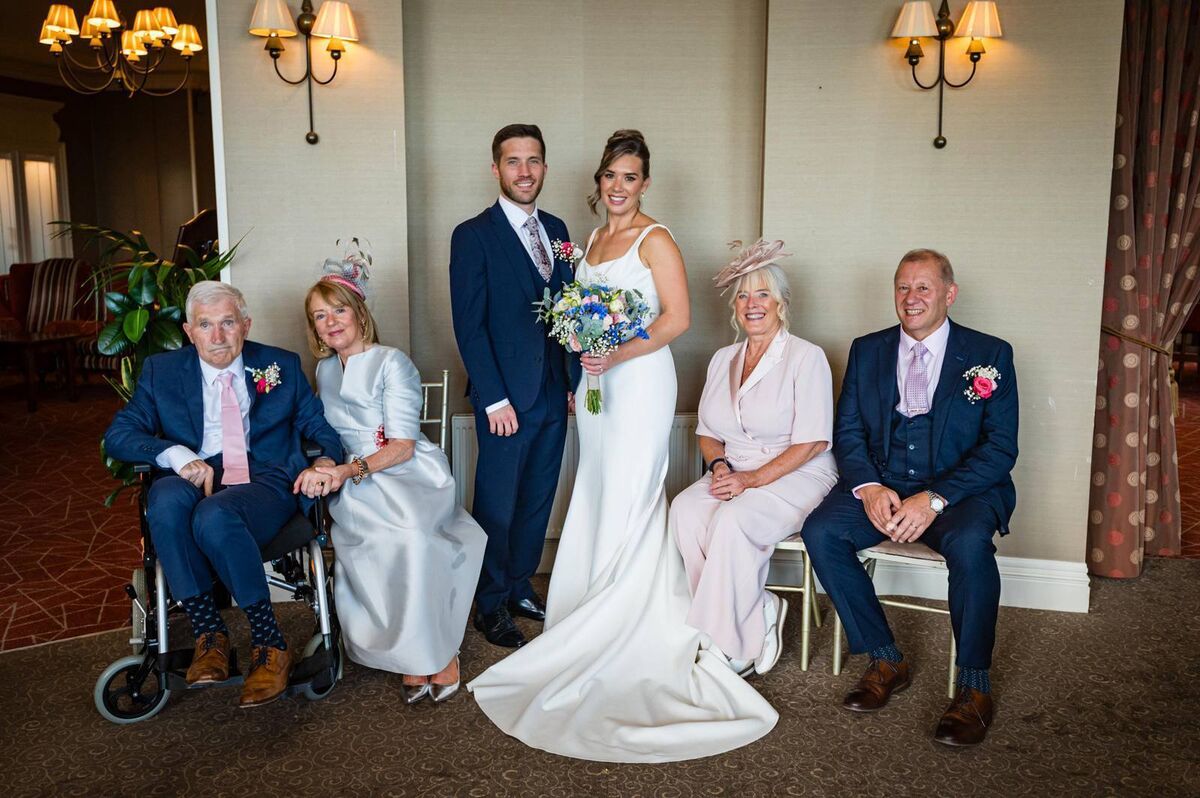 Amy Ormond and Ciarán O'Donovan with Kieran and Maria O’Donovan and Marion and Robert Ormond. Pictures: Dermotsullivan.com Amy Ormond and Ciarán O'Donovan with Kieran and Maria O’Donovan and Marion and Robert Ormond. Pictures: Dermotsullivan.com