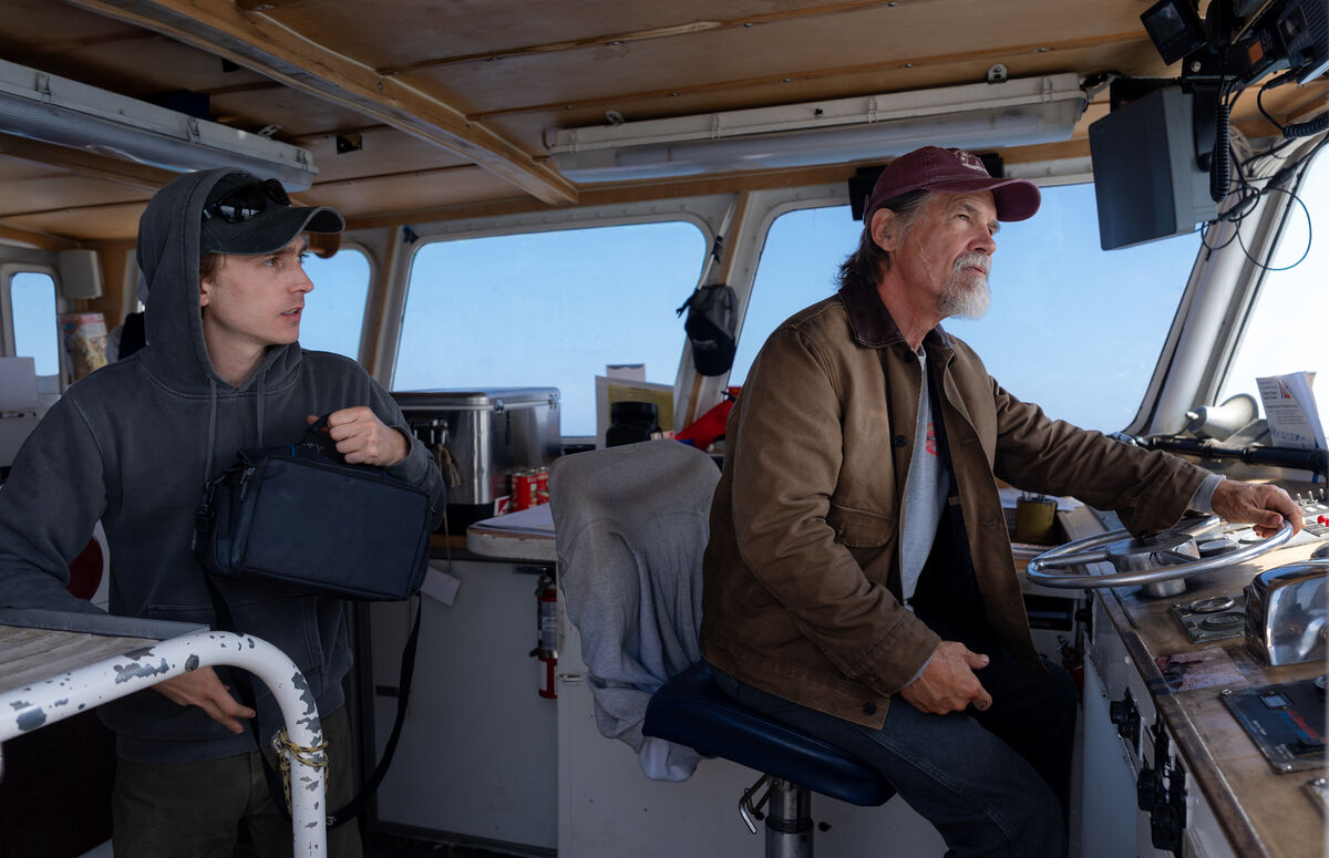 Josh Brolin as Mitt and Austin Abrams in Whalefall. Josh Brolin as Mitt and Austin Abrams in Whalefall.