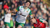 Finnbarr Roarty reacts to his missed goal chance 23/3/2025