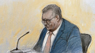 <p>Jeffrey Donaldson in the witness box (Elizabeth Cook/PA)</p> <p>Jeffrey Donaldson in the witness box (Elizabeth Cook/PA)</p>