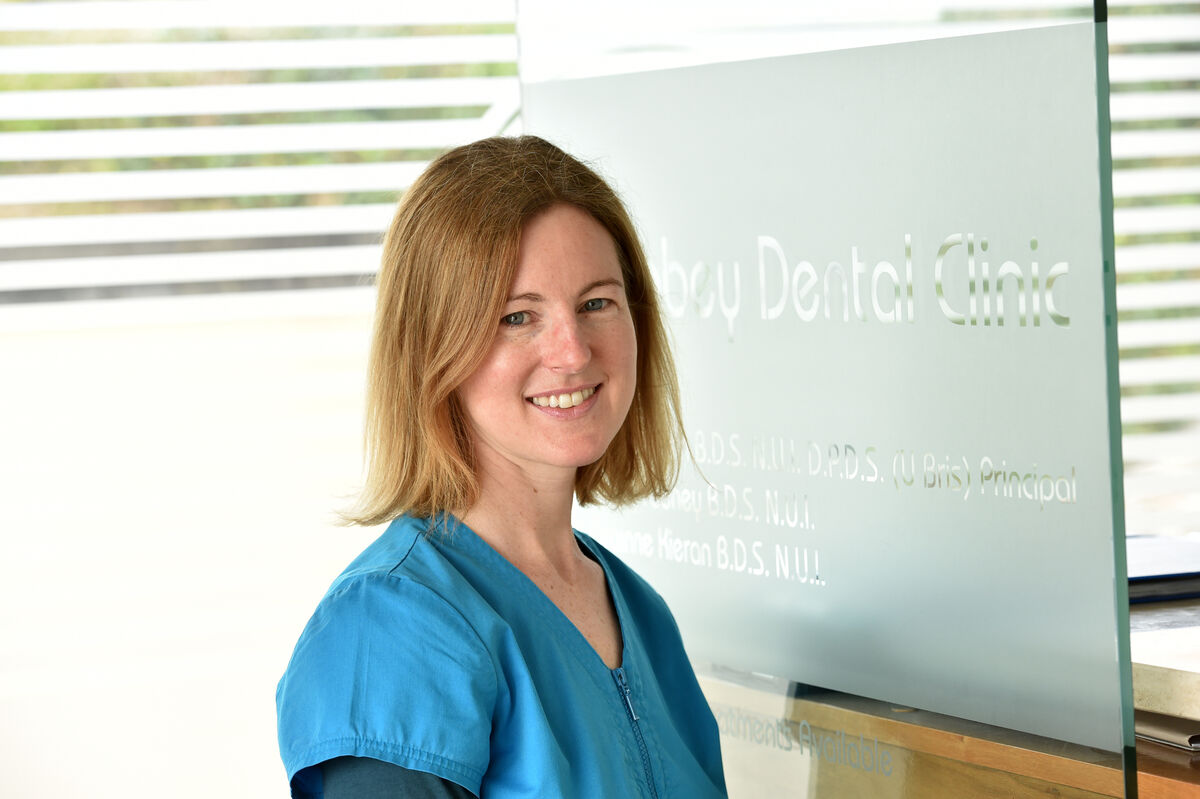 Dentist Carmel Curtin: Patients are often unaware they have gum disease until the condition is advanced. Picture: Dan Linehan Dentist Carmel Curtin: Patients are often unaware they have gum disease until the condition is advanced. Picture: Dan Linehan