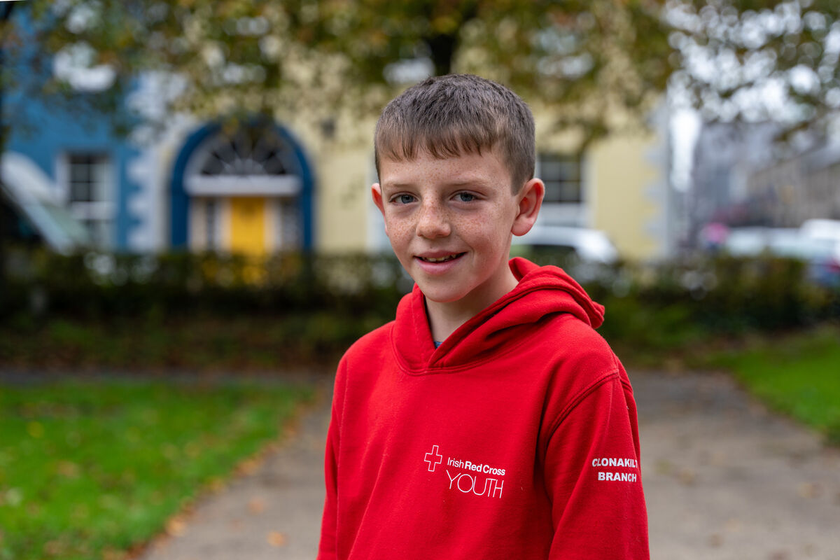 Patrick Kelleher was saved by his father, Tim, who applied CPR that he learnt through the Red Cross. Picture: Noel Sweeney Patrick Kelleher was saved by his father, Tim, who applied CPR that he learnt through the Red Cross. Picture: Noel Sweeney