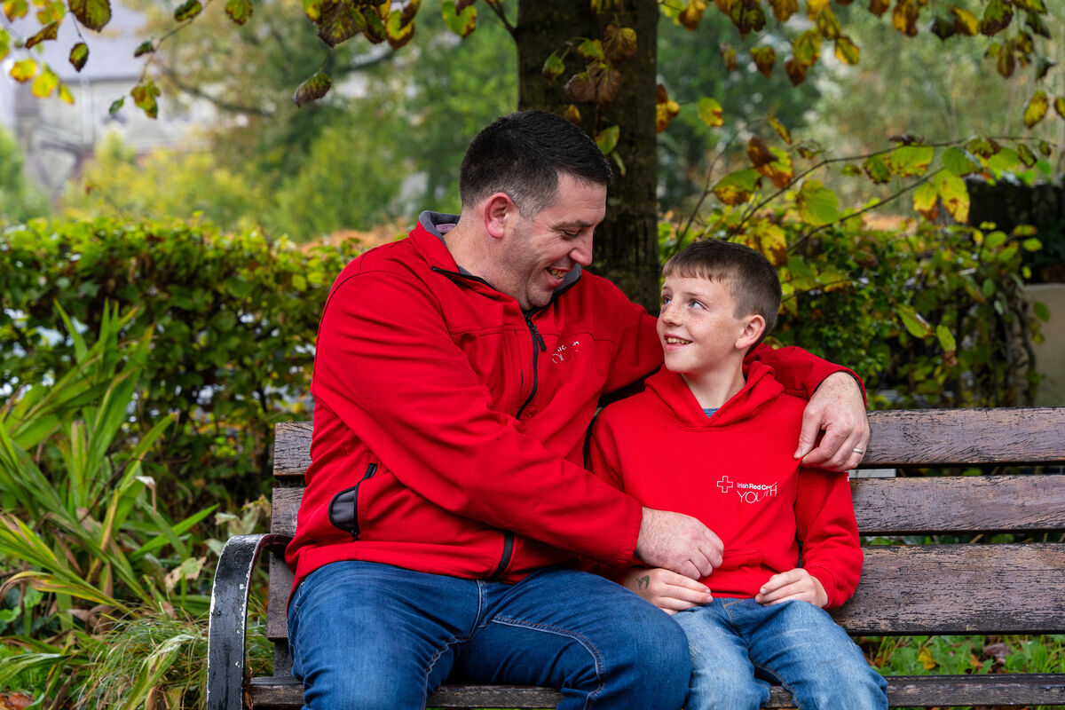 Tim Kelleher: 'When I was being trained in first aid, it never crossed my mind I’d be doing it one day for one of my own. When the whole thing was over, I was relieved and glad, and I thanked the Red Cross who’d trained me because only for them my son wouldn’t be here now.' Picture: Noel Sweeney Tim Kelleher: 'When I was being trained in first aid, it never crossed my mind I’d be doing it one day for one of my own. When the whole thing was over, I was relieved and glad, and I thanked the Red Cross who’d trained me because only for them my son wouldn’t be here now.' Picture: Noel Sweeney