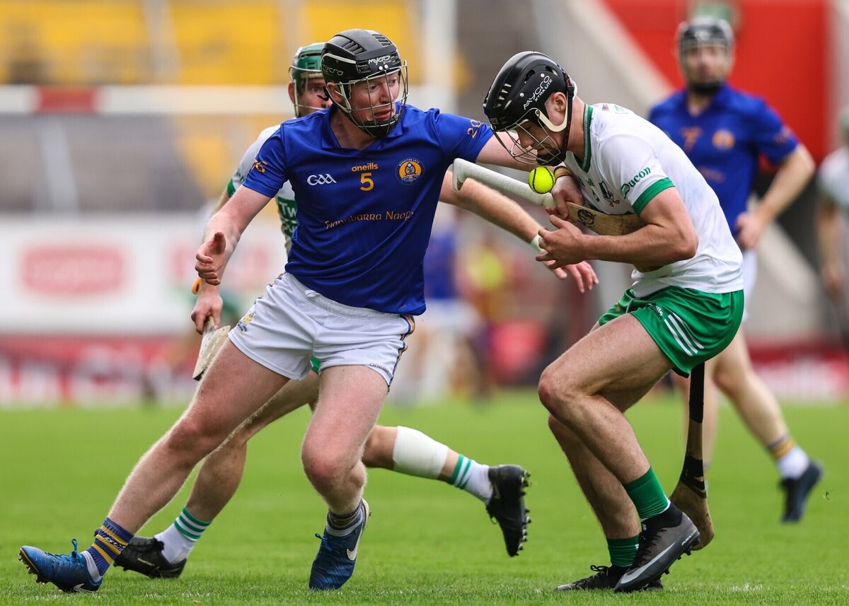 St Finbarr's Conor Cahalane battles Conor Noonan of Kanturk in the semi-final. Picture: INPHO/Ben Brady St Finbarr's Conor Cahalane battles Conor Noonan of Kanturk in the semi-final. Picture: INPHO/Ben Brady