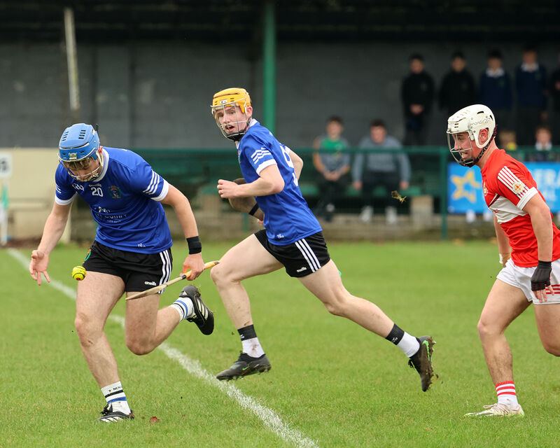 Josh Moroney in possession against Midleton CBS. Picture: Brendan Gleeson Josh Moroney in possession against Midleton CBS. Picture: Brendan Gleeson