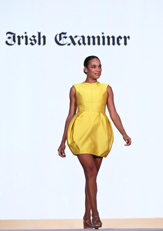Fashion from Pure at Douglas Court on the catwalk. Picture: Larry Cummins. Fashion from Pure at Douglas Court on the catwalk. Picture: Larry Cummins.