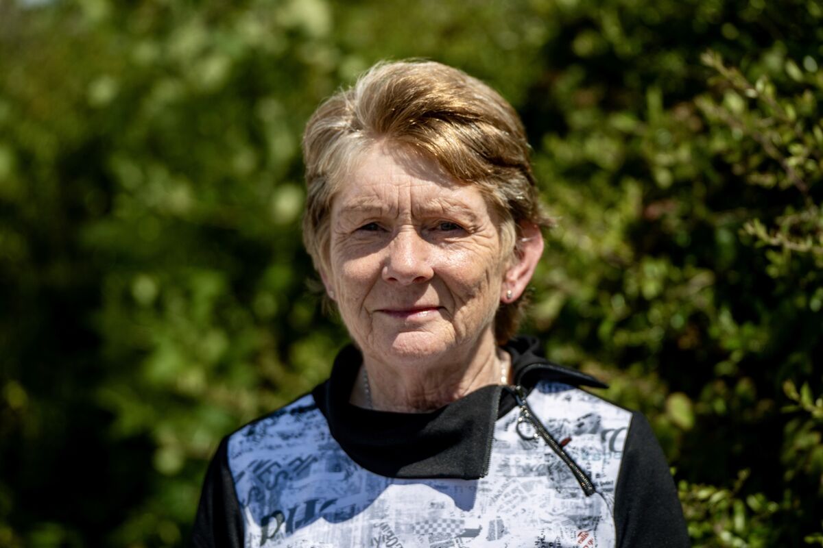 Catherine Corless, whose research uncovered the burial of hundreds of children on the grounds of the former Tuam mother and baby institution, at an ODAIT briefing. Picture: Chani Anderson Catherine Corless, whose research uncovered the burial of hundreds of children on the grounds of the former Tuam mother and baby institution, at an ODAIT briefing. Picture: Chani Anderson