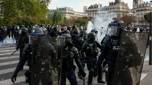 <p>French police have opened internal investigations into 36 allegations of officer violence against demonstrators. (Photo by Dimitar DILKOFF / AFP via Getty Images)</p> <p>French police have opened internal investigations into 36 allegations of officer violence against demonstrators. (Photo by Dimitar DILKOFF / AFP via Getty Images)</p>