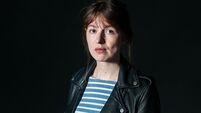 Sally Rooney attends a photocall during the Edinburgh International Book Festival on August, 2017 in Edinburgh, Scotland.