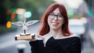<p>Aislinn Burke with the PRCA Rising Star 2026 award. </p> <p>Aislinn Burke with the PRCA Rising Star 2026 award. </p>