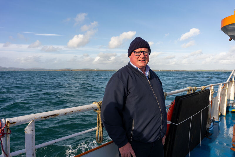 Páraic Ó Concheannáin, who works with Comhlacht Forbartha Inis Meáin. Picture: Noel Sweeney Páraic Ó Concheannáin, who works with Comhlacht Forbartha Inis Meáin. Picture: Noel Sweeney