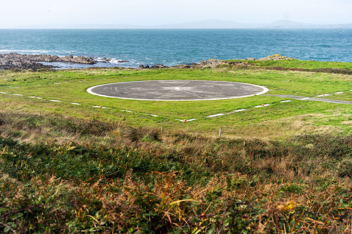 The Helipad landing spot on Cape Clear. The RNLI Lifeboat and Coastguard helicopters are “absolutely wonderful” in emergencies, says Jude Gilbert, but adding that the island needs localised carePicture by Noel Sweeneyz The Helipad landing spot on Cape Clear. The RNLI Lifeboat and Coastguard helicopters are “absolutely wonderful” in emergencies, says Jude Gilbert, but adding that the island needs localised carePicture by Noel Sweeneyz