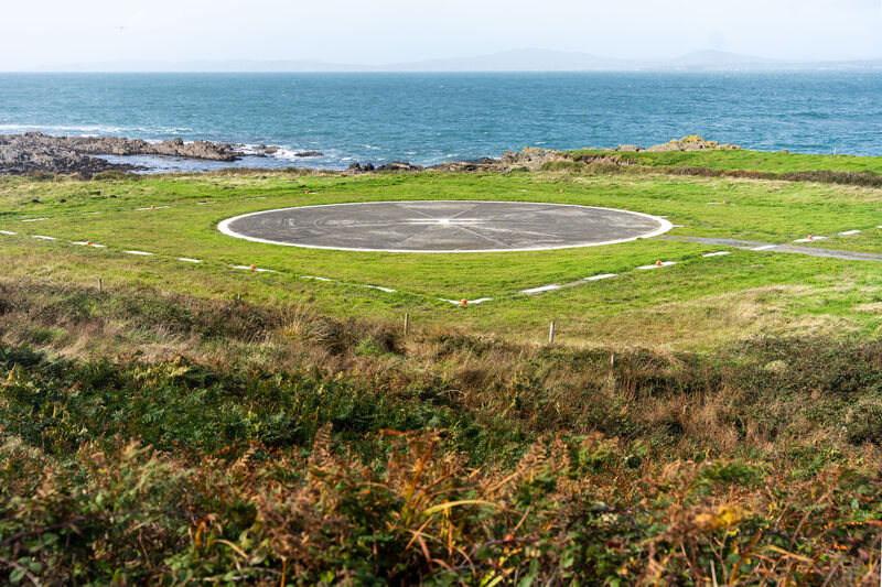 The Helipad landing spot on Cape Clear. The RNLI Lifeboat and Coastguard helicopters are “absolutely wonderful” in emergencies, says Jude Gilbert, but adding that the island needs localised carePicture by Noel Sweeneyz The Helipad landing spot on Cape Clear. The RNLI Lifeboat and Coastguard helicopters are “absolutely wonderful” in emergencies, says Jude Gilbert, but adding that the island needs localised carePicture by Noel Sweeneyz