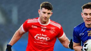 <p>Ronan Lanigan of Eire Og in action. Pic: ©INPHO/Natasha Barton.</p> <p>Ronan Lanigan of Eire Og in action. Pic: ©INPHO/Natasha Barton.</p>