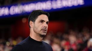 <p>Arsenal manager Mikel Arteta was asked about planned job cuts (John Walton/PA)</p> <p>Arsenal manager Mikel Arteta was asked about planned job cuts (John Walton/PA)</p>