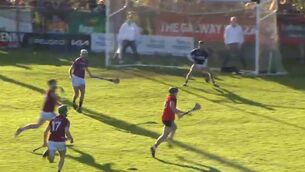 <p>Ronan Murphy scored Tommy Larkins' second goal Screenshot: ScreenSport</p> <p>Ronan Murphy scored Tommy Larkins' second goal Screenshot: ScreenSport</p>