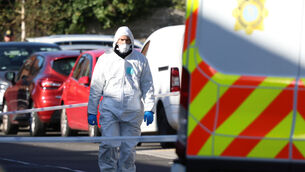 <p>Garda technical bureau pictured at the scene on Blackhorse Avenue,Co Dublin…</p> <p>Garda technical bureau pictured at the scene on Blackhorse Avenue,Co Dublin…</p>