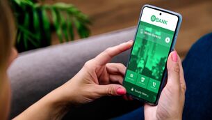 <p>Some 70% of Irish business decision makers surveyed wish they could access business banking as easily as personal accounts, such as through an app. Picture: Alamy/PA.</p> <p>Some 70% of Irish business decision makers surveyed wish they could access business banking as easily as personal accounts, such as through an app. Picture: Alamy/PA.</p>