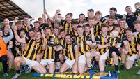 Crossmaglen Rangers celebrate winning with the Gerry Fagan Cup 18/10/2026