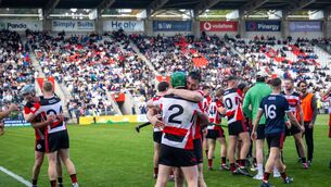 <p>Emotional Ballincollig players celebrate their win: Picture Chani Anderson</p> <p>Emotional Ballincollig players celebrate their win: Picture Chani Anderson</p>