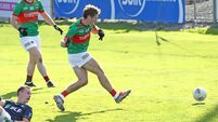 James Power scores the goal for Rathgormack in their JJ Kavanagh & Sons Co. Senior football championship semi-final againt Gault Paudie Murray left puzzled by second half Barrs fade against Glen Rovers