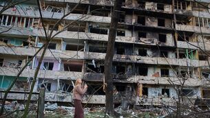 Russian attacks on the Ukrainian capital have continued (AP)
