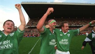 <p>John Hayes: 'We were pumped up for it and England just couldn’t match the passion we showed on the day.' Pic: Pic: Brendan Moran / SPORTSFILE </p>