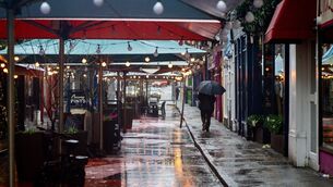 <p>The heavy rain will continue for a time tonight before scattered showers develop in the west. Picture: Chani Anderson.</p> <p>The heavy rain will continue for a time tonight before scattered showers develop in the west. Picture: Chani Anderson.</p>
