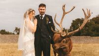 My Wedding Day with James Gabriel Martin: We were lucky to celebrate our wedding pretty much at our home