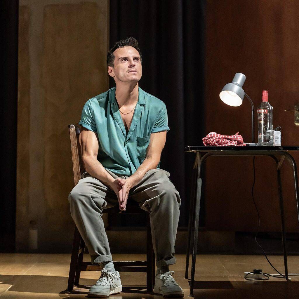 Andrew Scott in Uncle Vanya. Andrew Scott in Uncle Vanya.