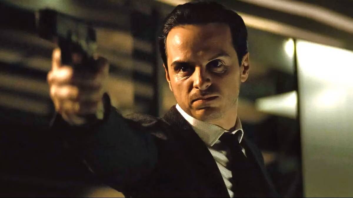 Andrew Scott in Spectre. Andrew Scott in Spectre.