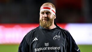 <p>Loosehead prop Jeremy Loughman's availability to face Leinster will be determined later in the week. Pic: Tyler Miller/Sportsfile</p>