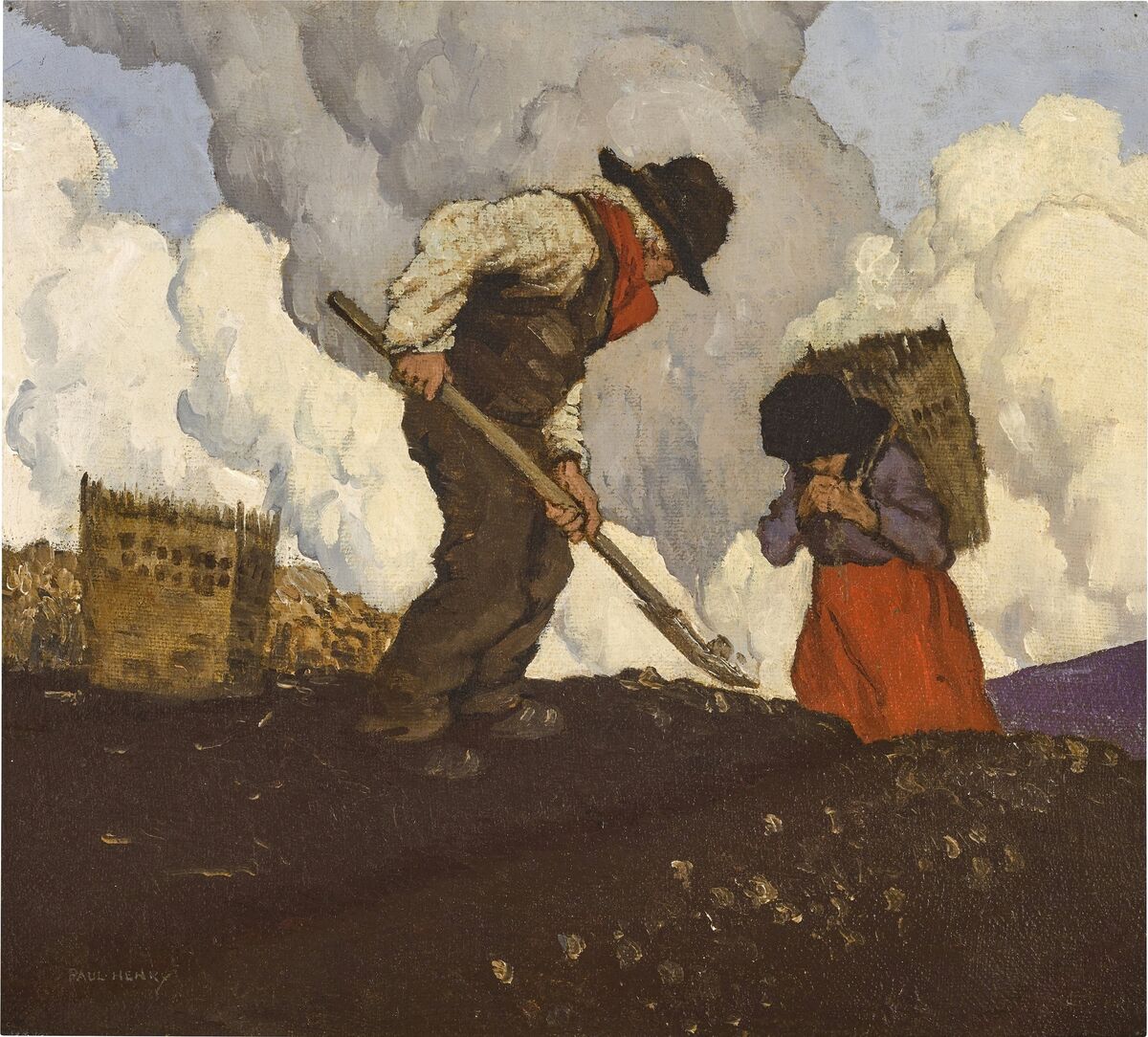 The Potato Harvest by Paul Henry broke the million euro barrier. The Potato Harvest by Paul Henry broke the million euro barrier.