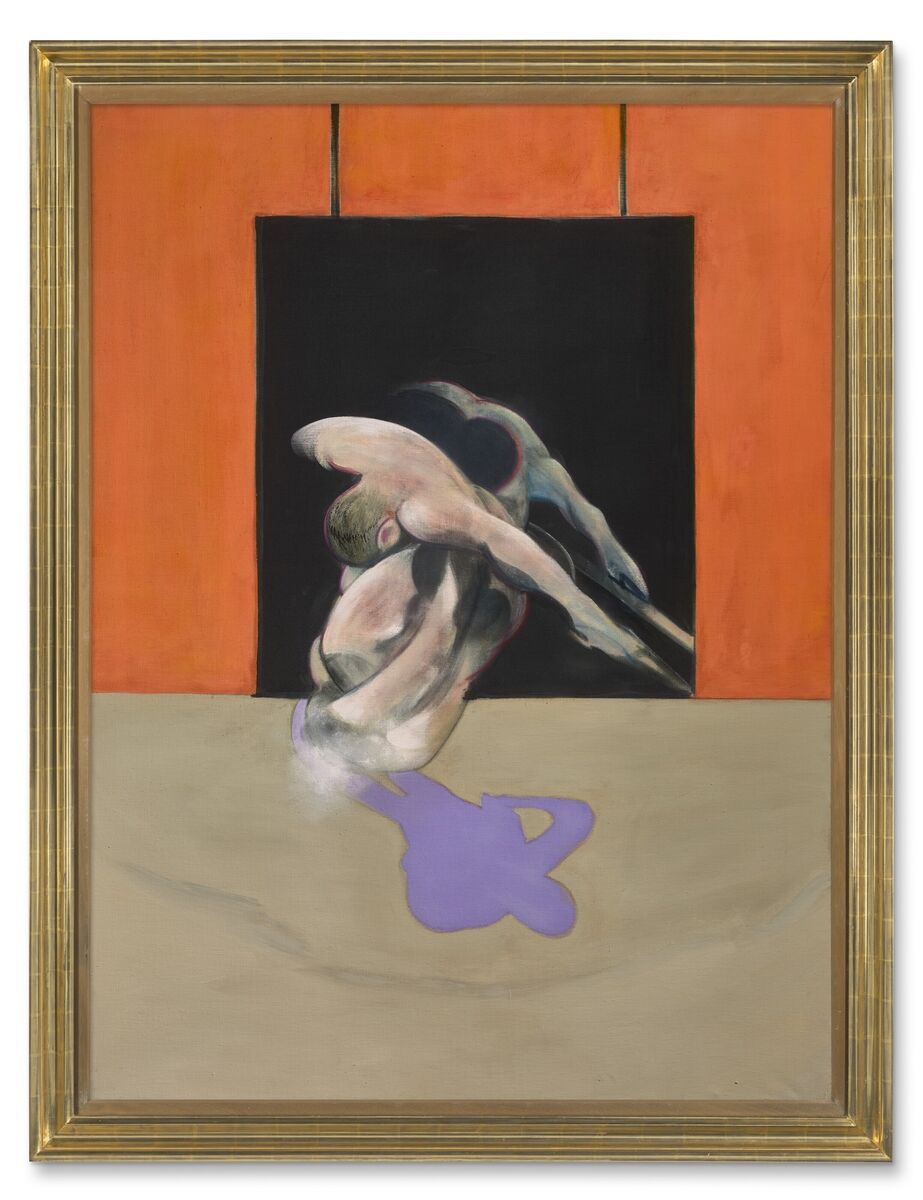 Figure in Movement by Francis Bacon from the Peter Simon Monsoon collection, which sold for €127,075,402 at Christie's. Figure in Movement by Francis Bacon from the Peter Simon Monsoon collection, which sold for €127,075,402 at Christie's.