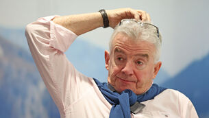 <p>Mr O'Leary said that Ryanair and other European airlines had strong hedge positions on jet fuel for 2026. (PA Image).</p>